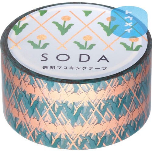 Soda Washi Tape - Dandelion Foil