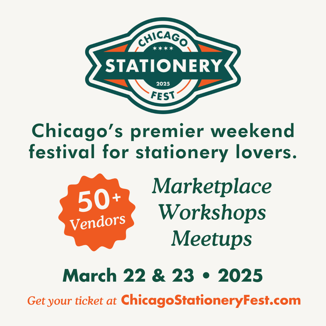 Chicago Stationery Fest - Saturday